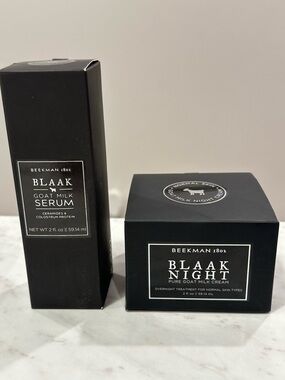 Beekman 1802 Blaak Night & Serum Set - goat milk serum & pure goat milk cream